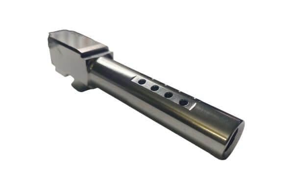 Stainless Barrel for Glock 19 Ported