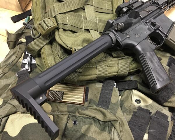 Battle Lines 9.5" AR-15 Buttstock Valkyrie Dynamics CNC Aluminum Stock