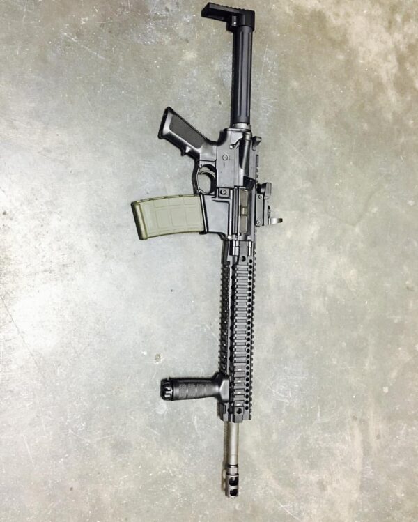 Battle Lines 9.5" AR-15 Buttstock Valkyrie Dynamics CNC Aluminum Stock