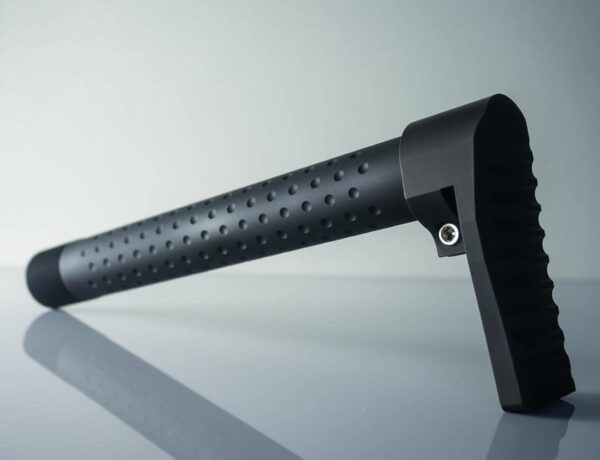 Delta Pattern 8.75″ AR-15 Buttstock Valkyrie Dynamics CNC Aluminum Stock